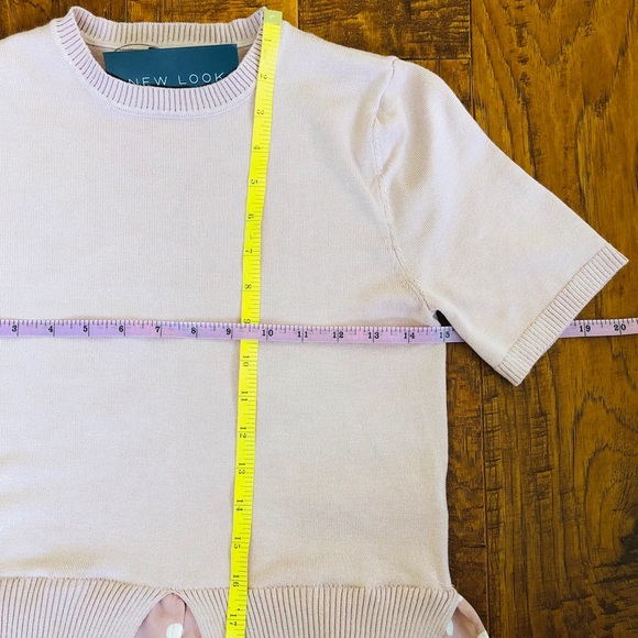 New Look Knit Pink with Polka Dot shirt - Picture 12 of 14